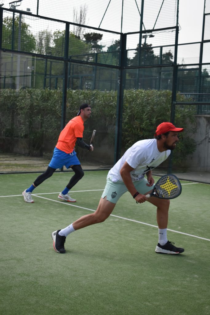 Match coaché pendant un stage X3 Padel