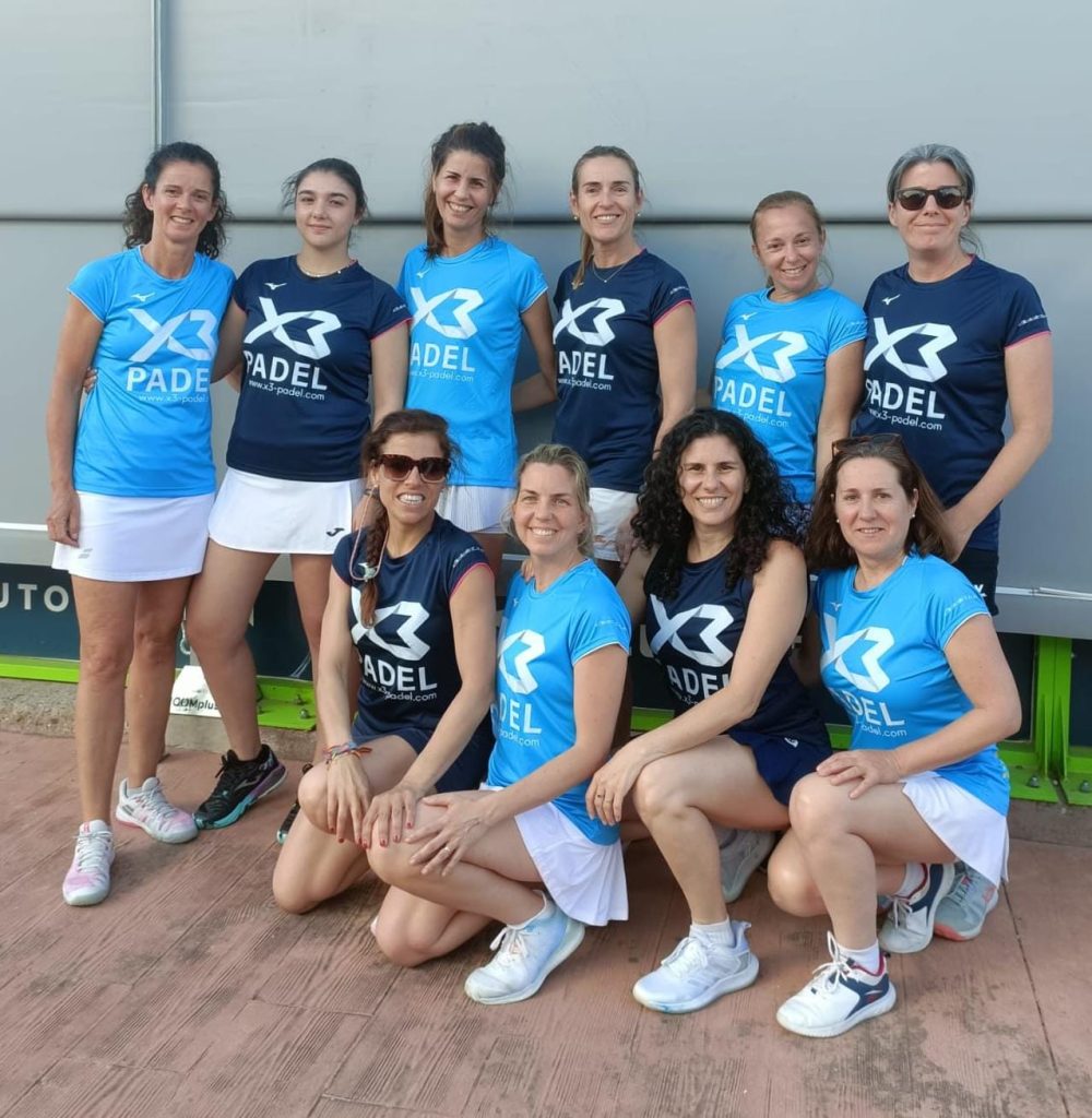 L'équipe X3 Padel des Series Nacionales