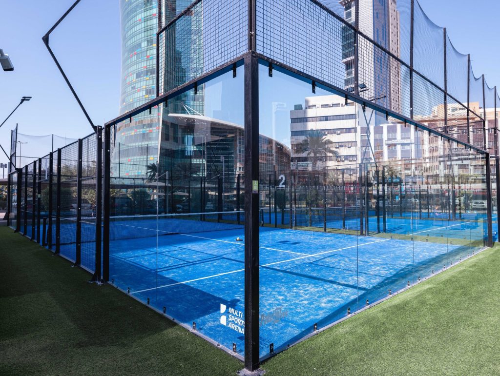 Piste padel panoramique X3